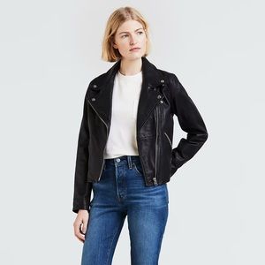 Levi’s Leather Moto Jacket